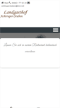 Mobile Screenshot of landgasthof-achtruper-stuben.de